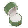 Ringbox Achteckig Exquisit Romantisch Klein Flanell Ring Geschenkbox für Antrag Verlobung Hochzeit