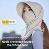 Summer Sun Protection Neck Gaiter With Breathable Ice Silk For Cycling And Driving