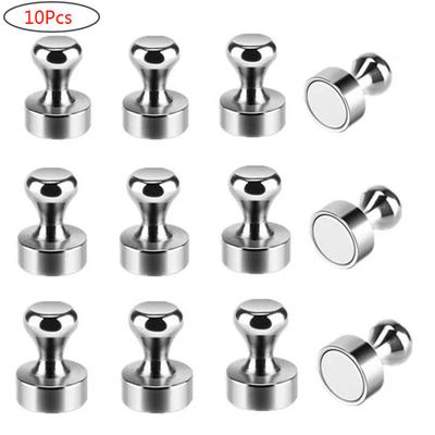 10/5 τεμ. Super ισχυρά μαγνητικά μαγνητικά πινέζες νεοδυμίου Sucker Thumbtack ανθεκτική ατσάλινη μαγνητική καρφίτσα για λευκό πίνακα ψυγείου