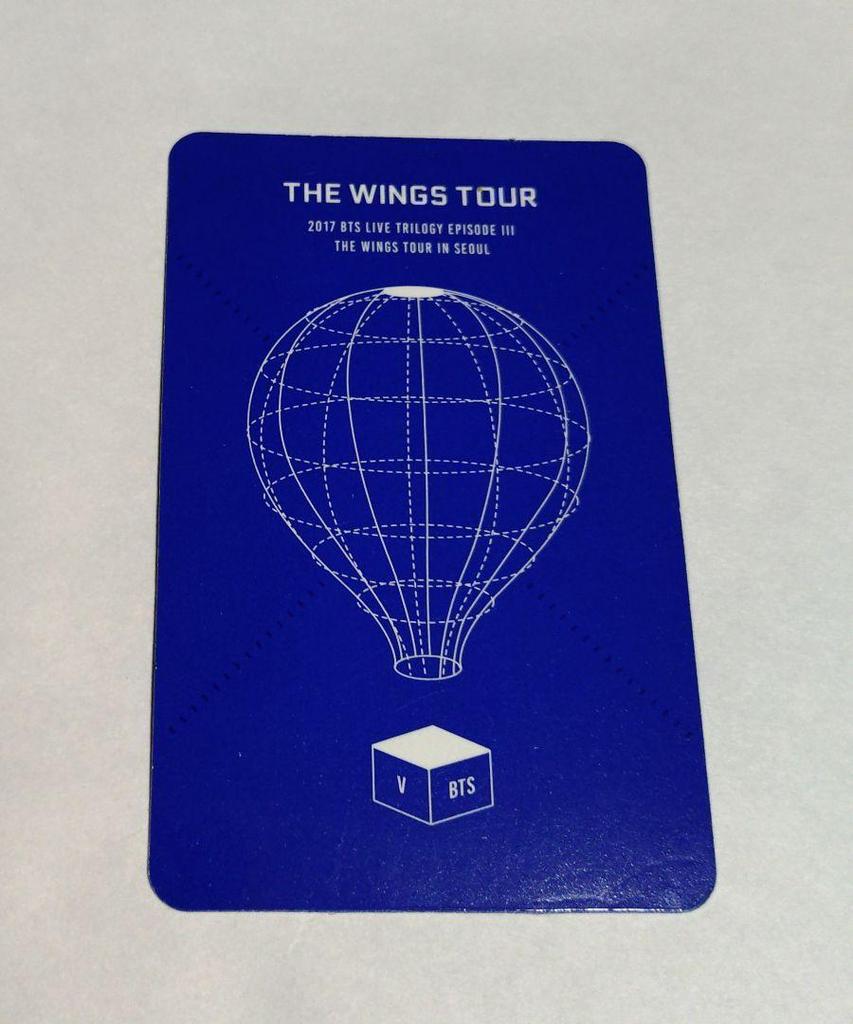 [USED] BTS THE WINGS TOUR IN SEOUL DVD/Random Trading Card V