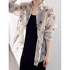 Mulberry Silk Loose Breathable National Style Long-sleeved Floral Sunscreen Shirt Summer Thin Versatile Silk Top Women