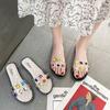 Slippers Female Summer Flat Bottom Beach Sandals Slippers Go Out Non-slip Flip-flops Fashion and Leisure All-match