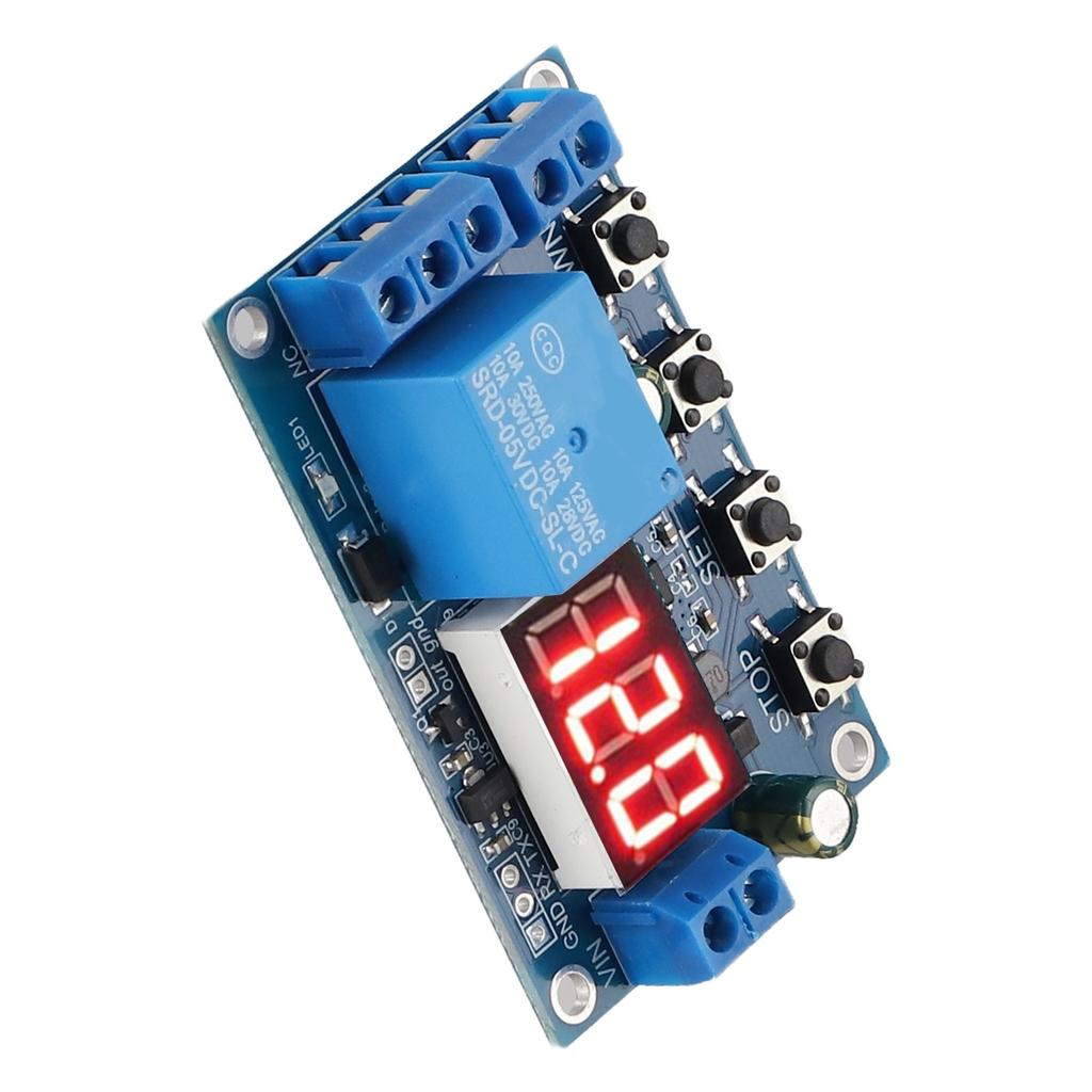 XY DJ Battery Management Module Featuring Timer-Based Operation Serial Interface and Real-Time Relay Conduction