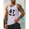 Men's Cotton Blend Tank Top - Sleeveless Slim Fit, Breathable for Daily Wear, Gym Workouts & Summer Errands