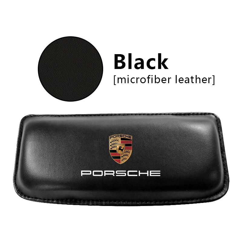

1 шт. Подушка для салона автомобиля Удобная эластичная подушка Кожаная накладка на колено Для Porsche Cayenne Macan 911 Gt3 918 928 944 968 Boxster Panamera чёрный
