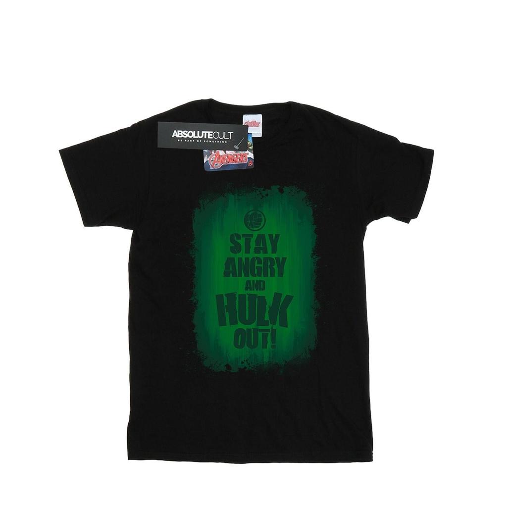 Marvel Mens Hulk Stay Angry T-Shirt
