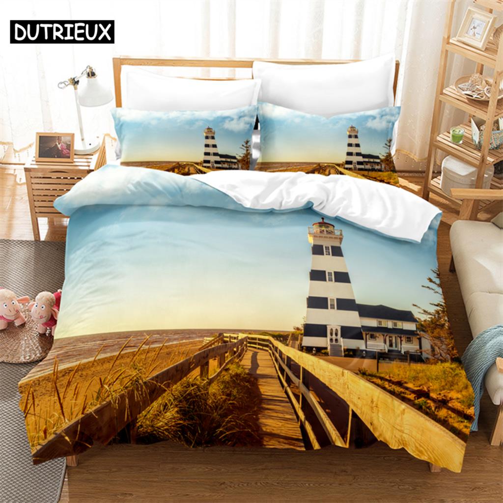 Beautiful Scenery Bedding Set Duvet Cover Set 3d Bedding Digital Printing Bed Linen Queen Size Bedding Set Fashion Design