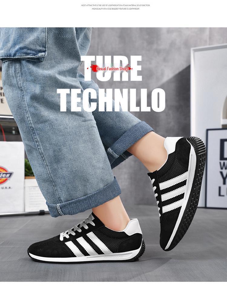 Pantofi noi de vară pentru bărbați, din plasă respirabilă, pentru alergare și casual - Ușori, confortabili și cu talpă moale, adidași Forrest Gump.