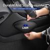 Car Seat Knee Pad Leather Elbow Rest Mat Leg Cushion Interior For Lada Priora Sedan Sport Kalina Granta Vesta Niva Largus Vaz