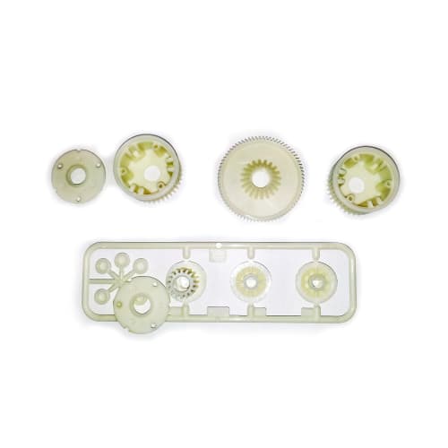 Tamiya Mini 4WD Special Edition Aluminum Hex Mount Set, Blue, 10mm & 15mm, 95322