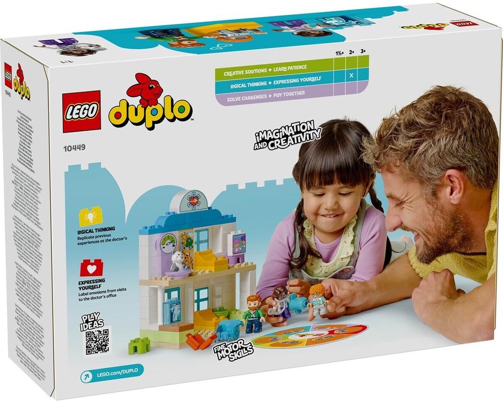 LEGO Duplo Constructor – First Visit To the Doctor (10449)