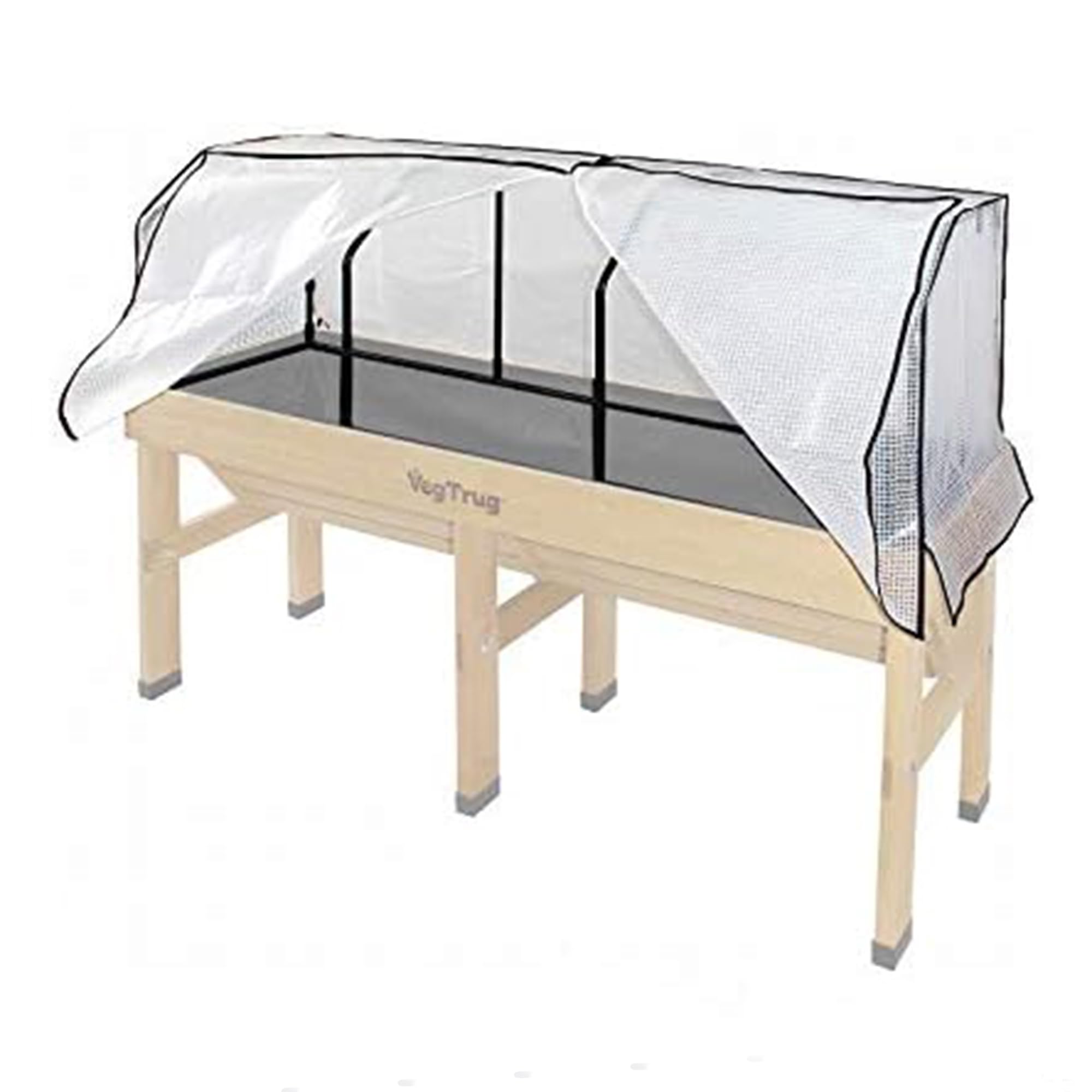 

Takasho Овощной ящик, Вегетативный стол, Настенный каркасный парник, Большой, с крышкой, для тепличного садоводства, VGT-A04L