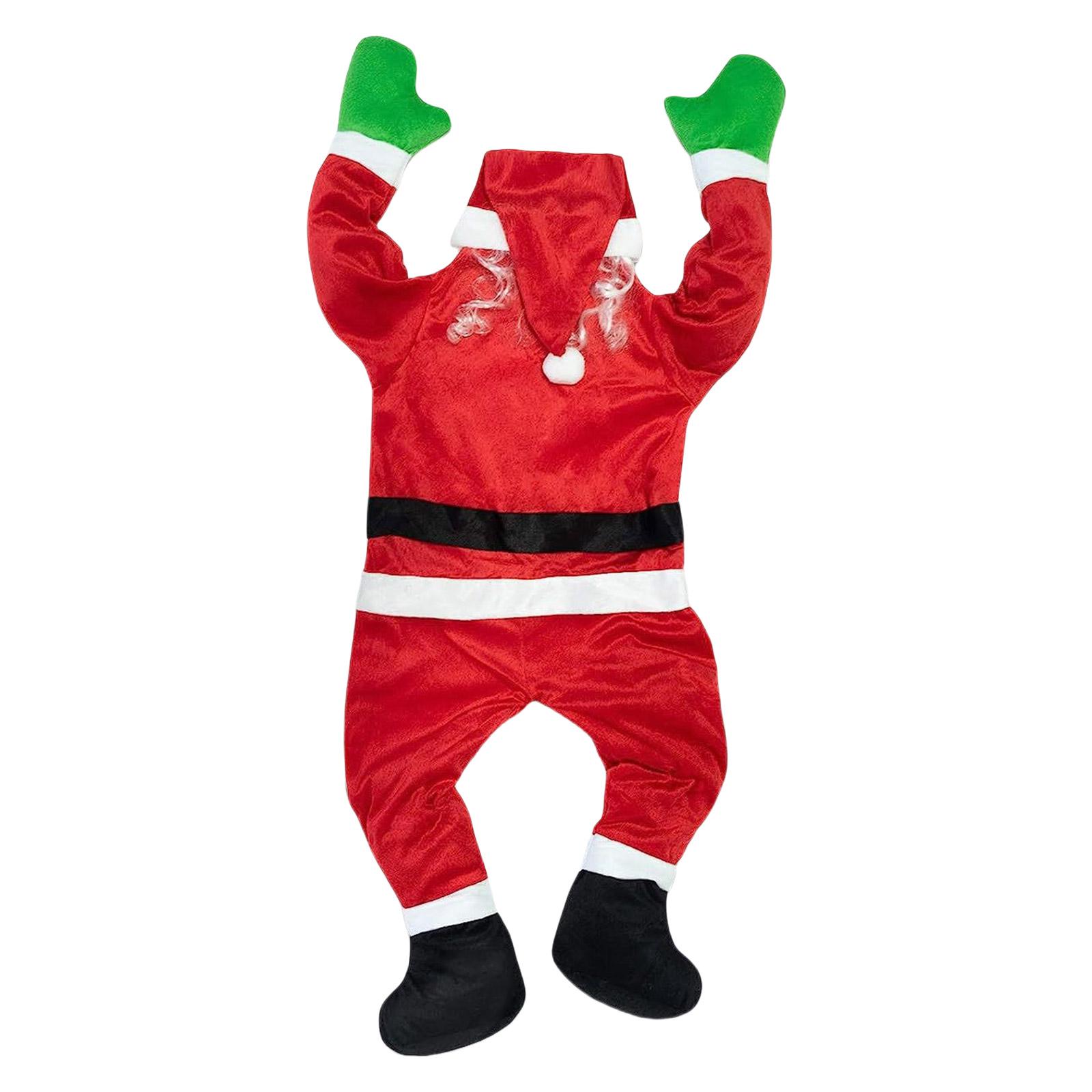 

Jolly Christmas Wall Adornments Reusable Large Window Clings for Holiday Cheer S