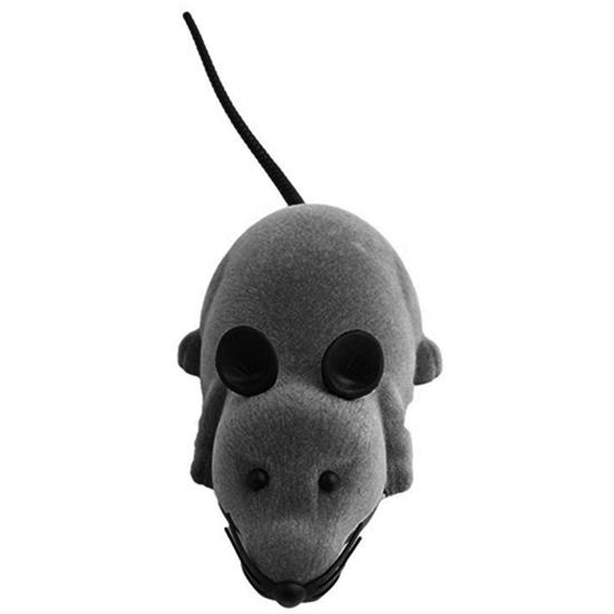 Pet Cats Kitten Funny Wireless Remote Control False Mouse Plush Doll Playing Toy