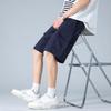 Men's Summer Elastic Waist Straight-Leg Cargo Shorts