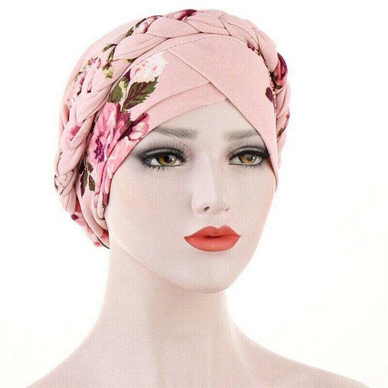 Women's Hat Chemo Cap Muslim Hair Loss Head Scarf Turban Head Wrap Covers