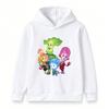Kids Boys Girls Hooded Sweatshirt, Cute The Screaming Cartoon Print Casual Pullover Hoodie for Children Daily Wear