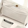 Milkfed Embroidered Bar Mini Shoulder Bag with 103213053009 Women's Strap, White,
