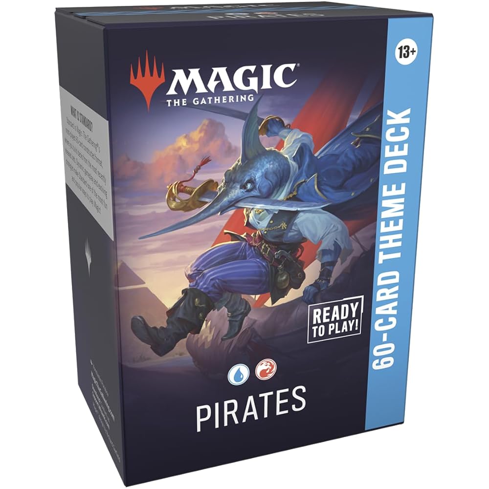 

Wizards of the Coast Magic: The Gathering Lorwyn Shadow Theme Deck Pirate English Version Trading Card Game