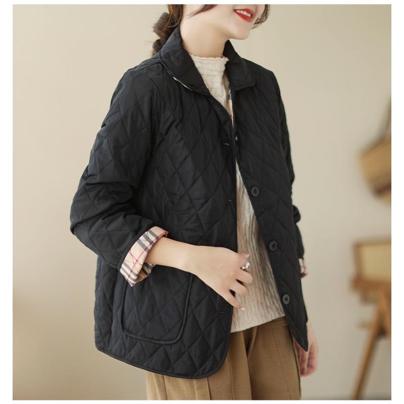 Bavlněná teplá zimní dámská krátká bunda