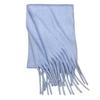 Versatile mohair solid color scarf women's winter thickening simple warmth enlarged shawl scarf