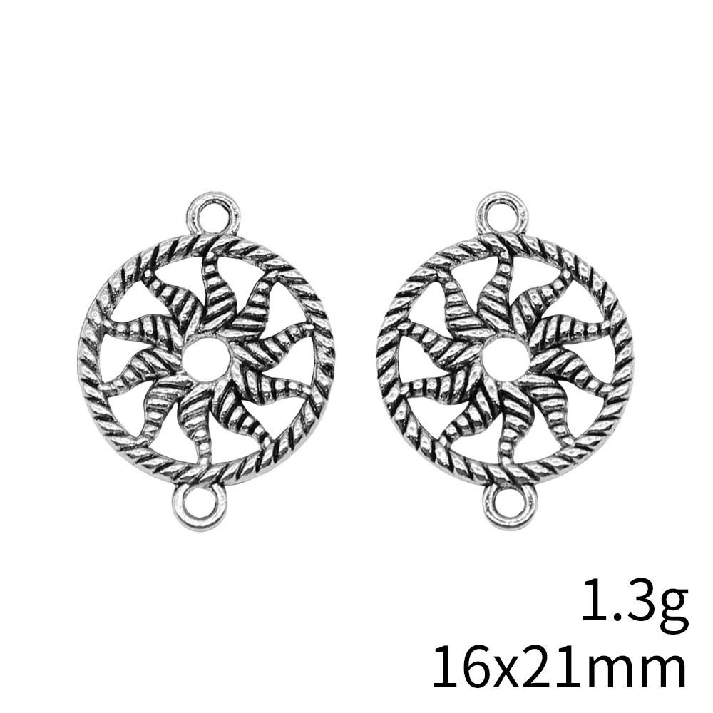 Gifts For Women Jewelry Materials Hollow Flower Connector Accessories Parts Cheapest Items Accessories And Components