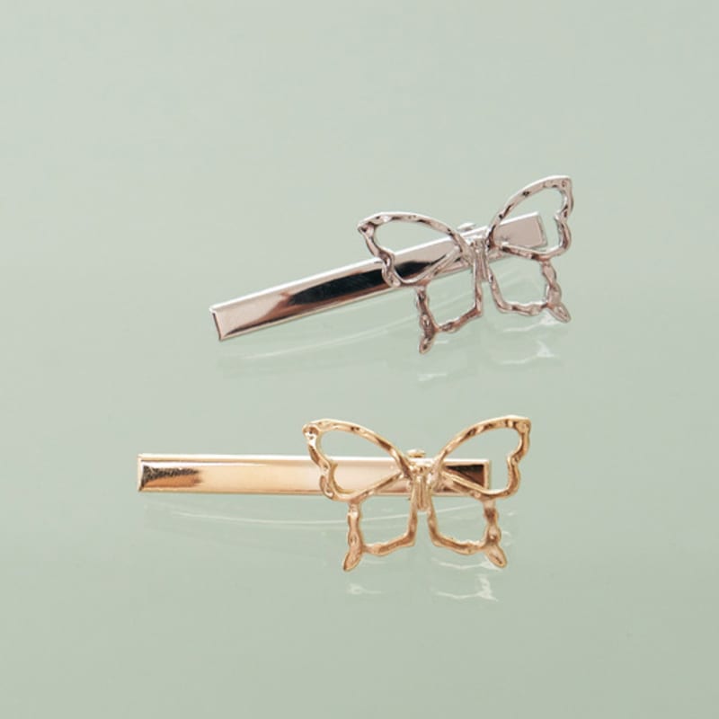 geegee navi draw hair pin - 2color