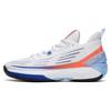 Attack 5 Magic Potion Cushioning Slip Resistant Abrasion Resistant Low Top Basketball Shoes Men's White Blue 112331603-2