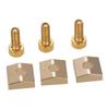 Blocca Corde per Ponte Tremolo Chitarra Elettrica, Blocco Dado e Morsetto in Metallo con Viti Esagonali Upgrade Stabilità Accordatura per Sistema Floyd Rose