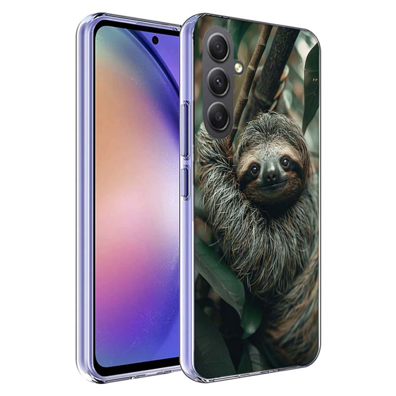 

Cute Sloth Phone Case for Samsung A17 A37 A57 A07 A16 A26 A36 A56 A06 A02S A12 A22 A32 A52S A04S A14 A24 A34 A54 A03 A13 A33 A53 Samsung A12 5G