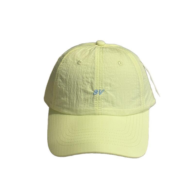 Small Letters Summer Light and Quick-drying Sunscreen Visor Hat Women's Street Outdoor Fashion Light and Thin Sunscreen Cap