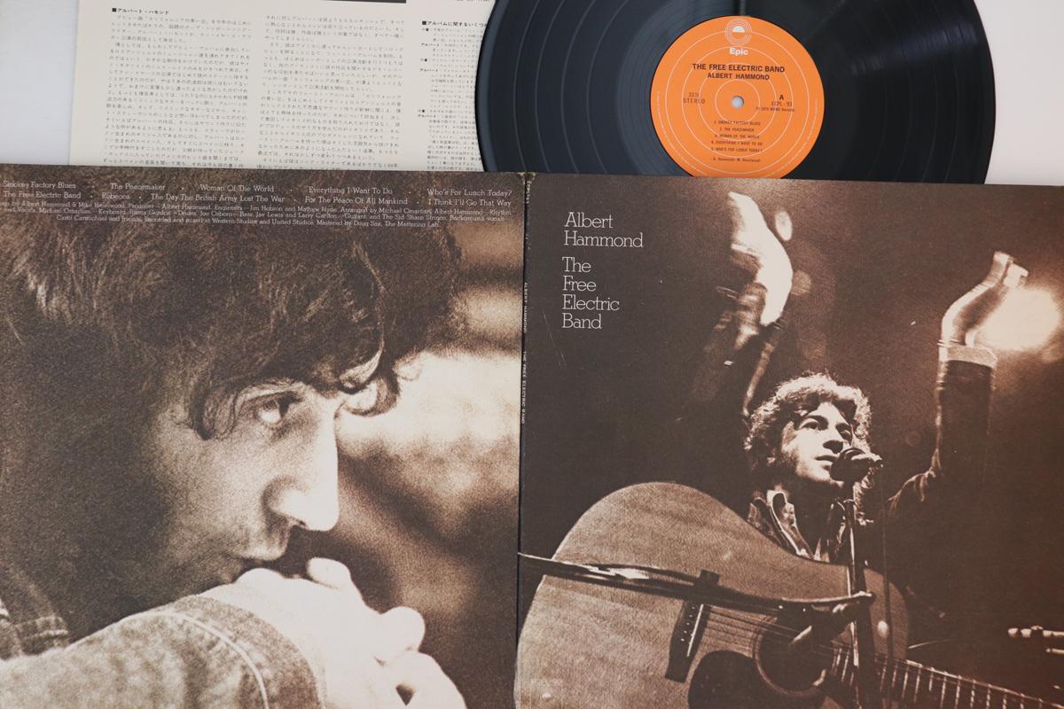 

LP Record ALBERT HAMMOND - Free Electric Band ECPL93 EPIC 1973 Japan Rock Used