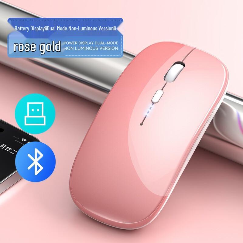 OLOEY Wireless Silent Mouse with Power Display