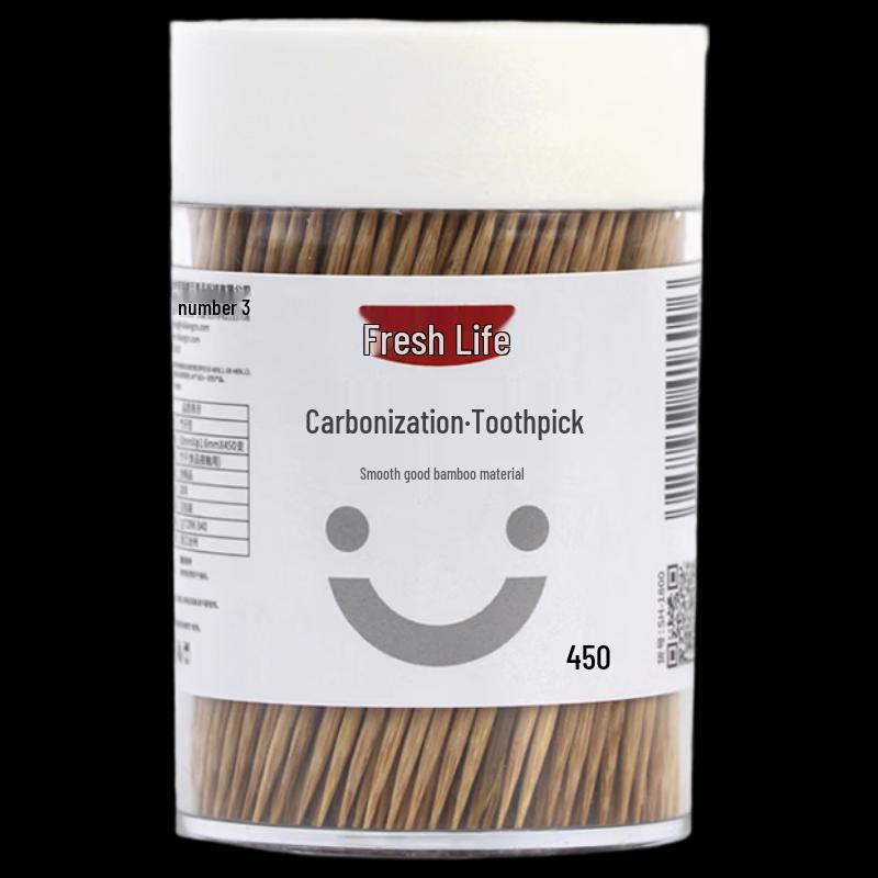 Fresh Life Carbonized Toothpicks and Food Contact Gloves Set