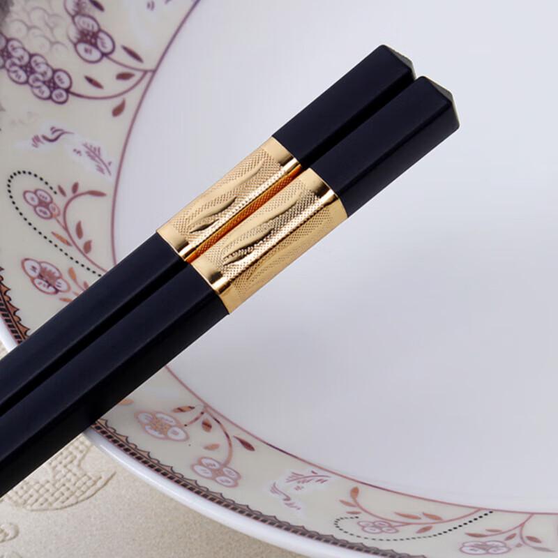 Yangge Jinfu Anti-Slip Alloy Chopsticks