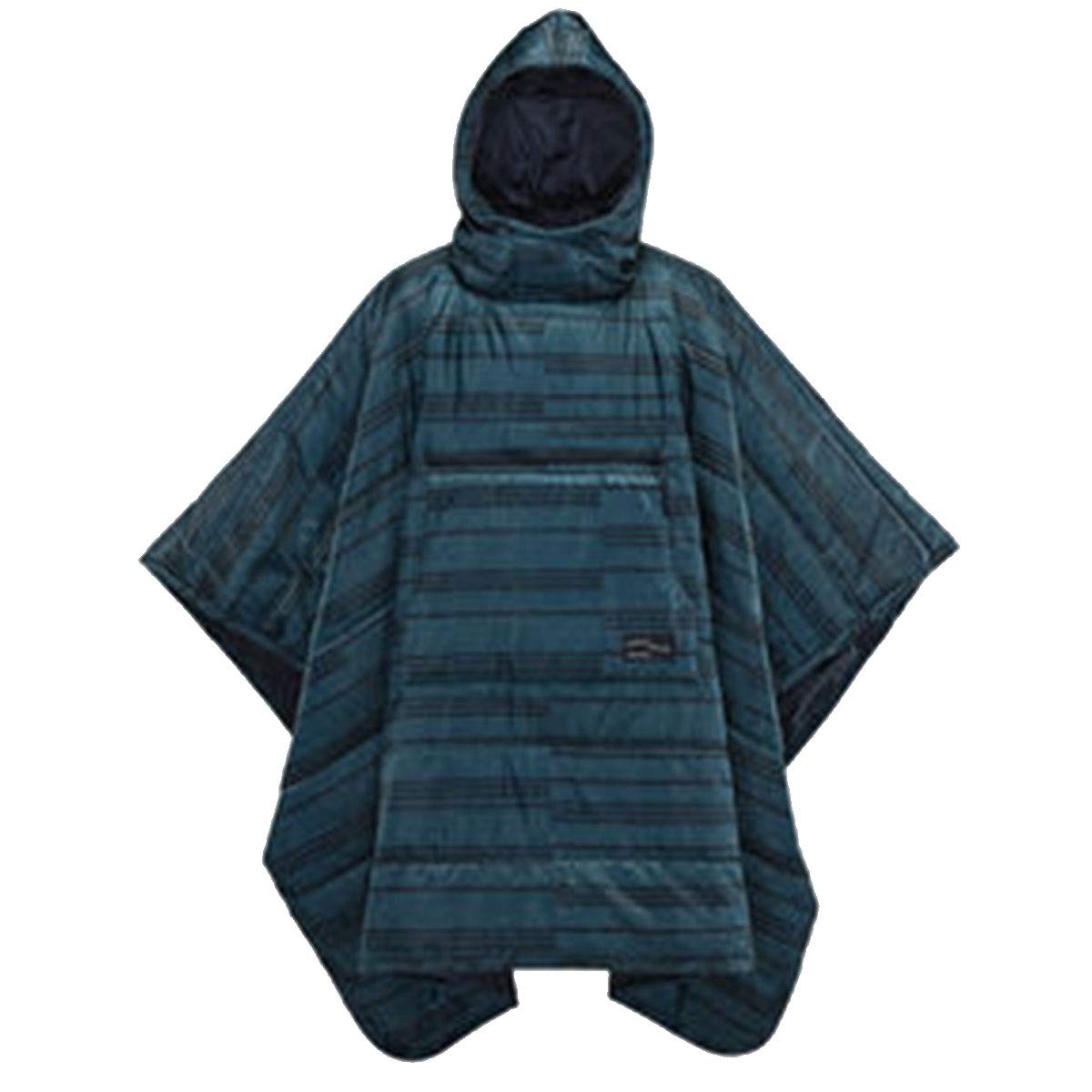 

THERMAREST Outdoor Cold Protection Blanket Honcho Poncho Blue Print Japanese 30124 [Оригинальный продукт]
