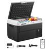 12 Volt Car Refrigerator, 40L Car Fridge, Portable Electric Cooler with -20 to 20 Adjustable Temperature, 12/24V DC and 100- 240V AC Compressor