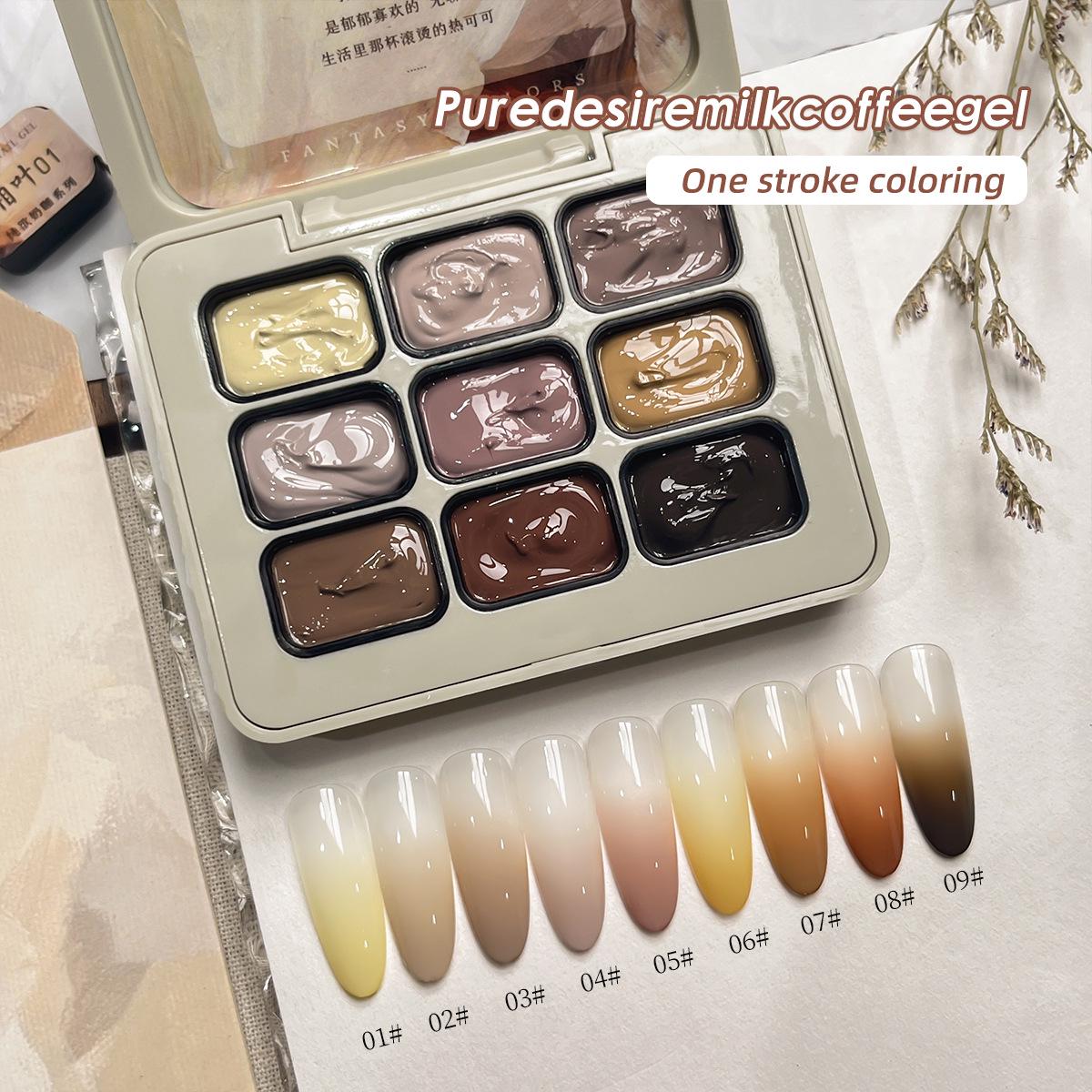 

Осень/Зима Pure Desire Смешиваемый Градиентный Гель-лак 2024