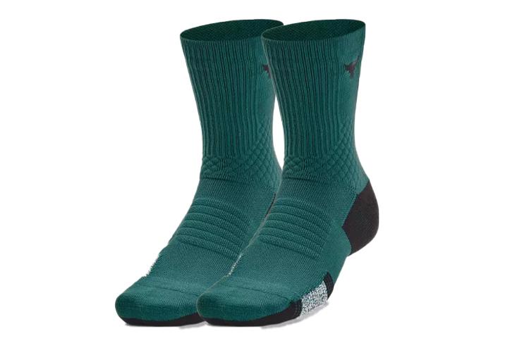 Under Armour Crew Socks Unisex 1 Pack Coastal Cyan 1376230-722 L