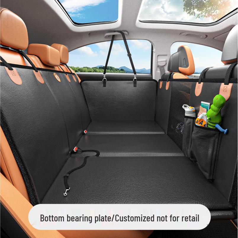 Duża wodoodporna mata samochodowa dla zwierząt - Oddychający, zdejmowany hamak dla kotów i psów