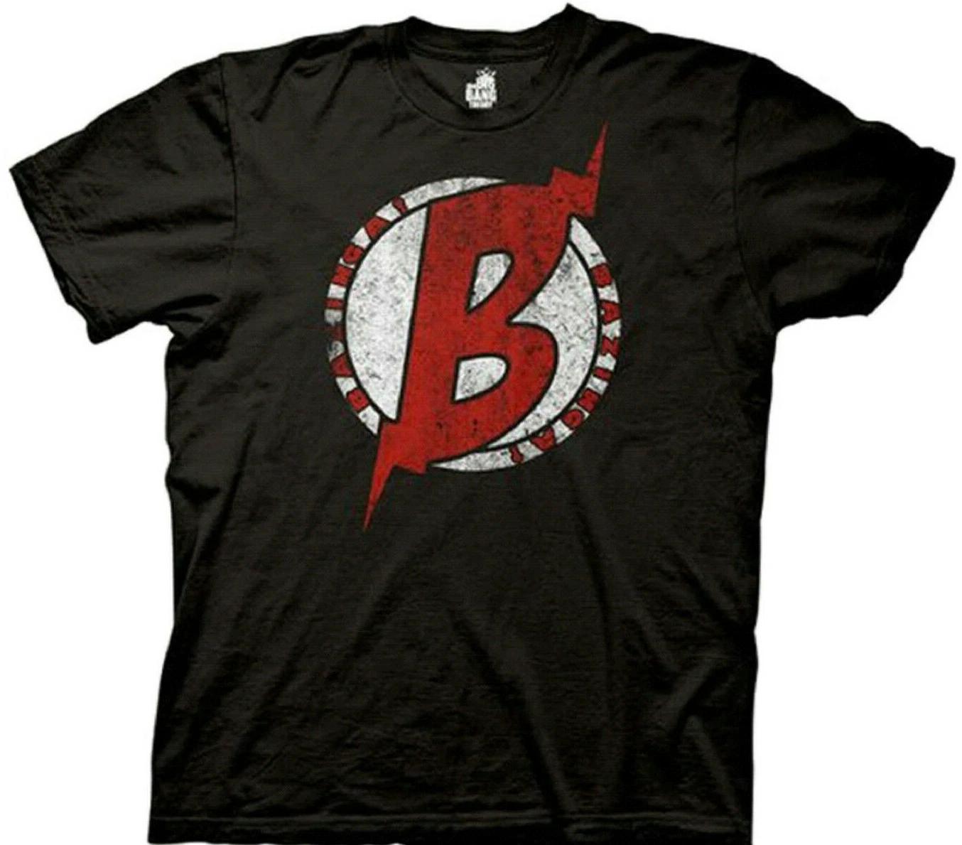 Big Bang Theory B Bazinga, Black Men s T-shirt - NEW 3XL