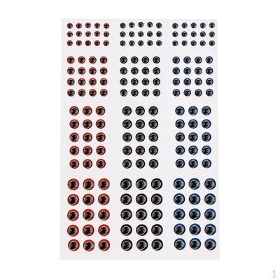 183 Stück 3/4/5/6mm DIY 3D Simulation Holografische Fischaugen Fliegen