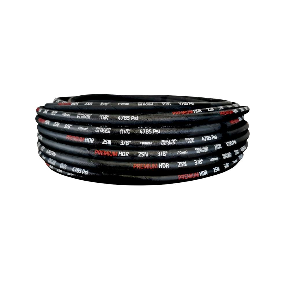 Aukščiausios kokybės hidraulinė žarna Dn10 2Sn (3/8") 330 Bar