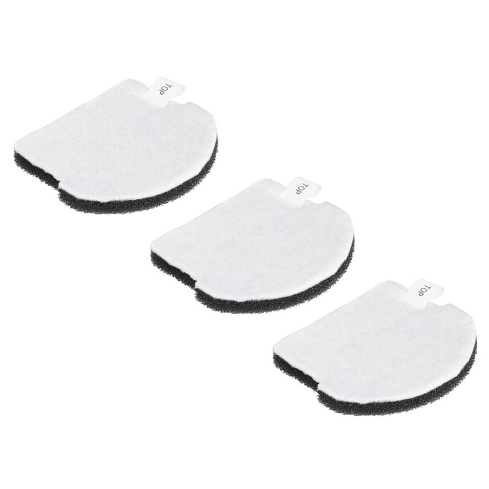 3Pcs/Set Handheld Vacuum Cleaner Filter Replacement Accessory Fit for Midea S3?L041C