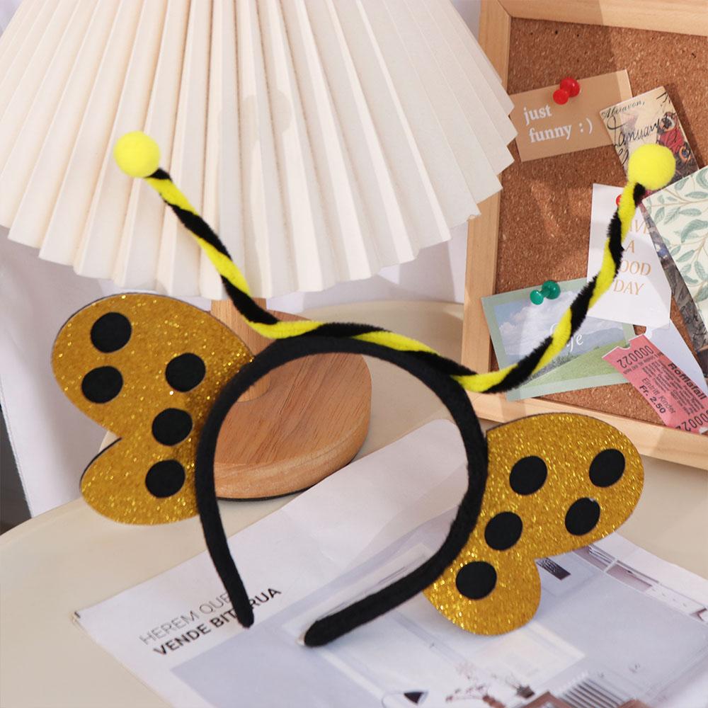Akcesoria do zdjęć Halloweenowa opaska na włosy Dekoracja Motylkowa obręcz do włosów Opaska na głowę pszczoła Szkolny występ na scenie