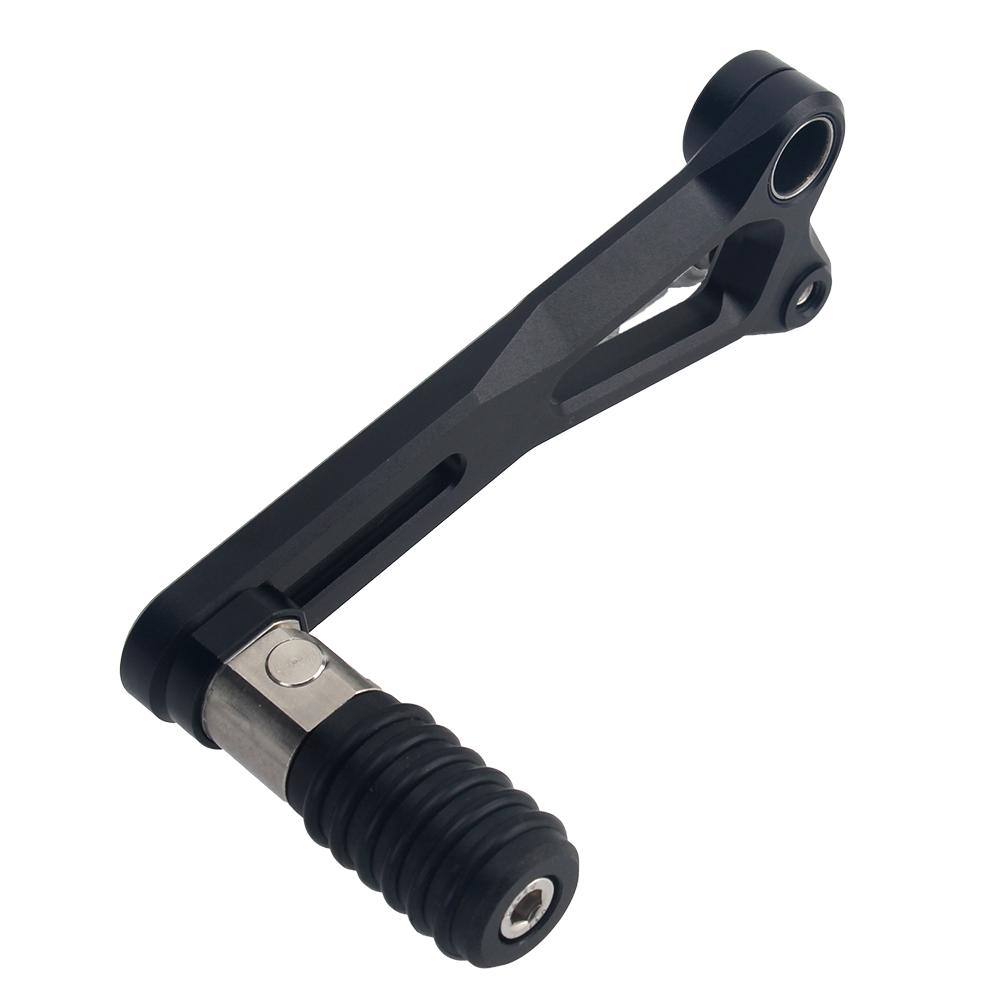 Motorcycle CNC Aluminum Adjustable Folding Gear Shifter Shift Pedal Lever For KAWASAKI Z800 Z900 Z1000 Z1000R Z1000SX Z900RS чёрный