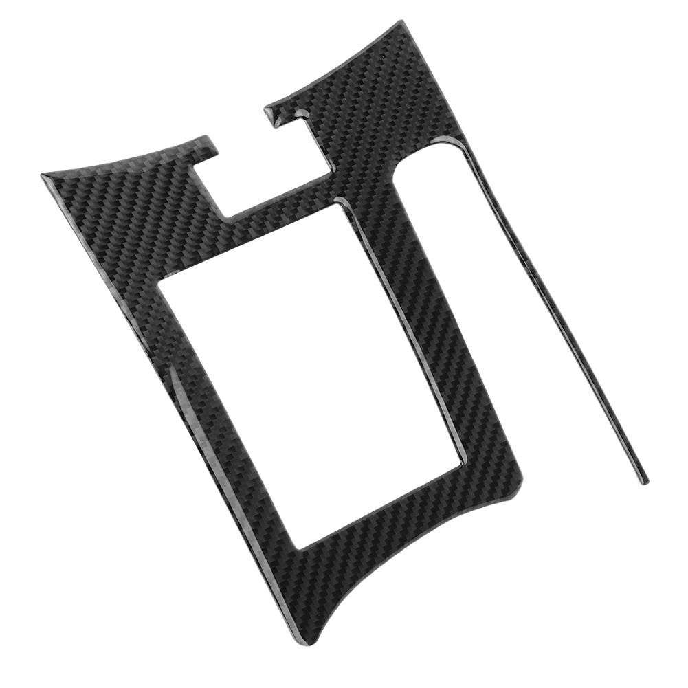 Carbon Fiber Car Gear Handbrake Lever Panel Trim Fit for Toyota RAV4 06 12