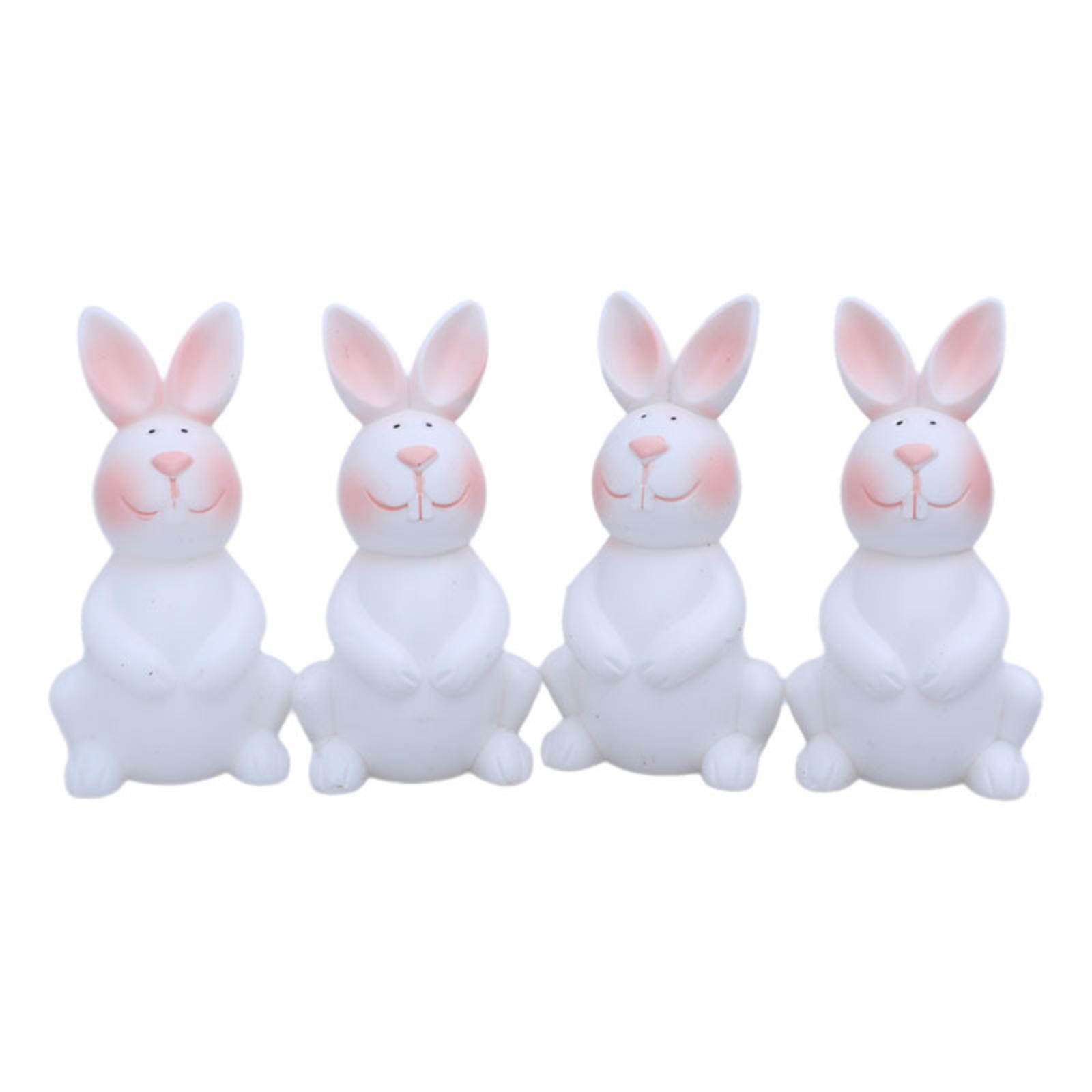 

Easter Sugar Flocked Bunny Figurine