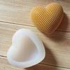 Handmade Molds Woven Love Heart Silicone Mold Diy Heart-shaped Candle Soap Plaster Cake Chocolate Baking Valentine's Day Gift