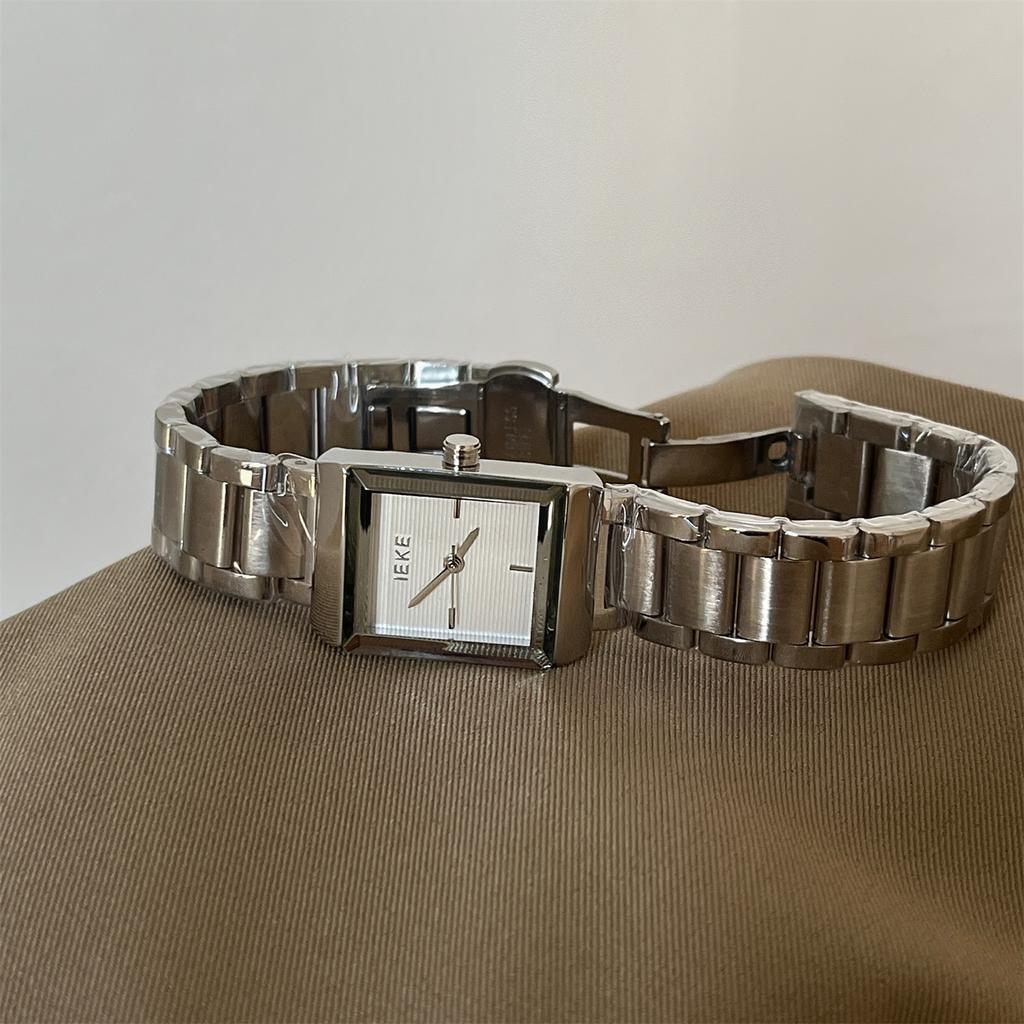 New Women'S Wristwatch, Stylish And Elegant Retro-Style Square Watch, High-Value, Luxurious And Versatile Quartz Women'S Watch.